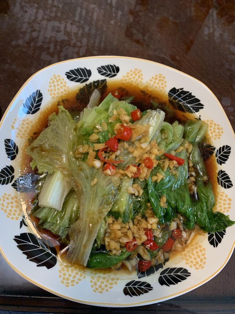 5分钟上桌的蚝油生菜