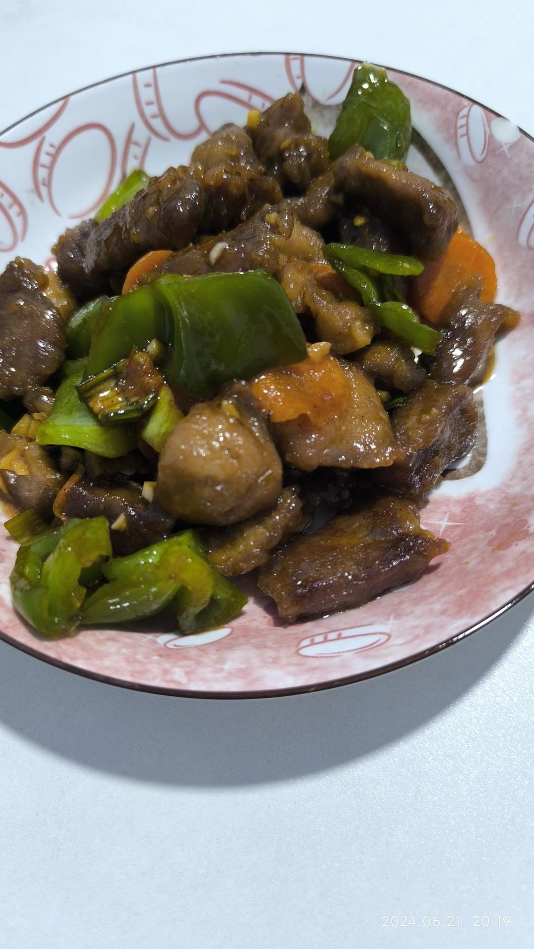 溜肉段-咸香好吃色美！