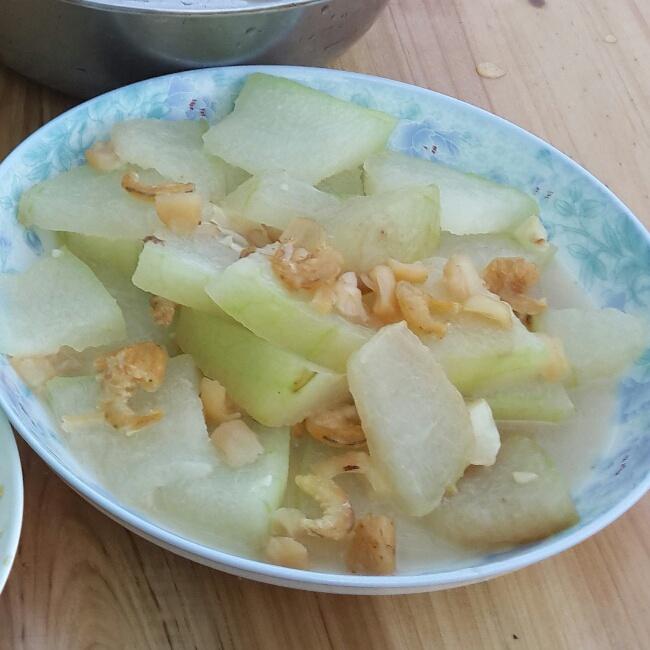 瑶柱虾米炆冬瓜的做法