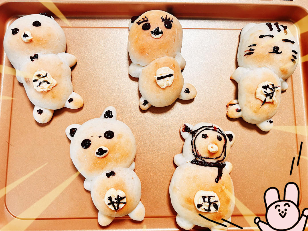 小熊面包