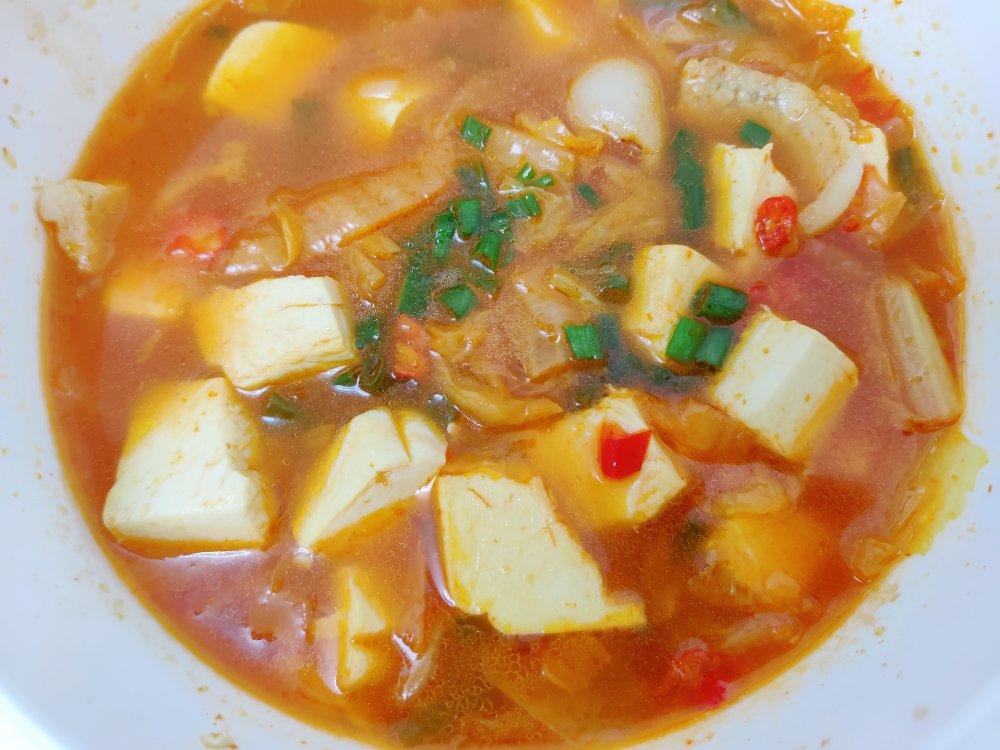 好吃到哭泣的泡菜豆腐汤