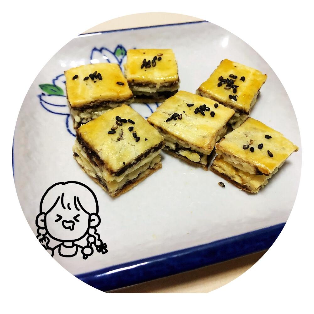 【元旦中式点心】豆沙酥饼