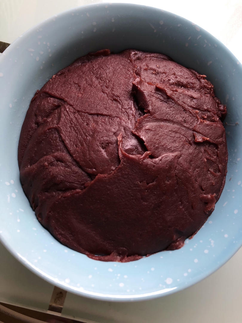 超细腻蛋黄酥豆沙馅