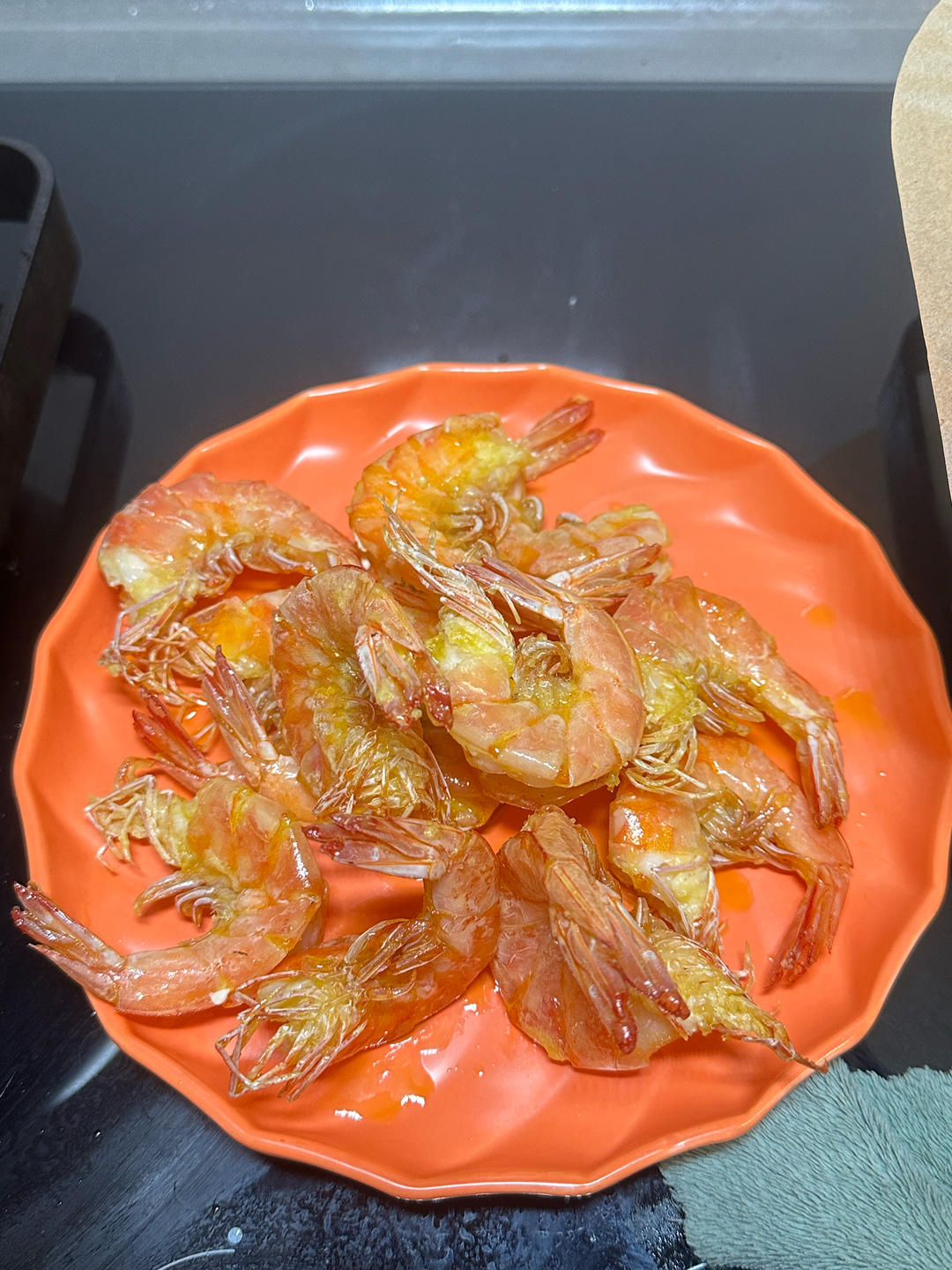 避風(fēng)塘大蝦??的做法 步驟8