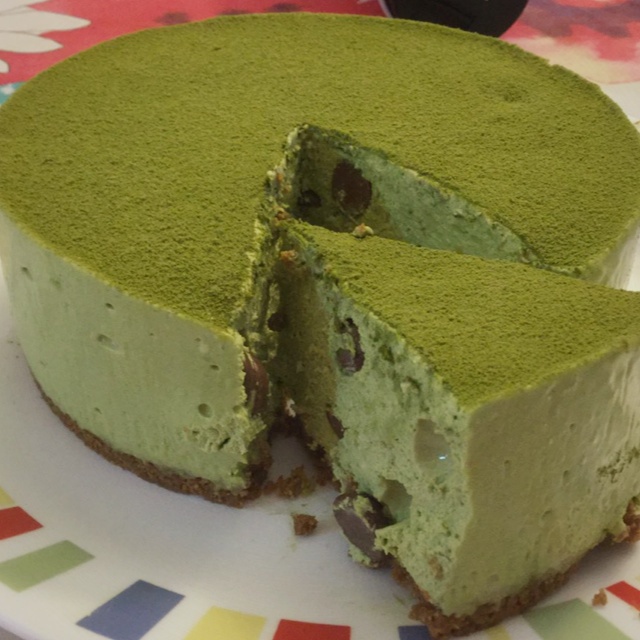 抹茶冻芝士蛋糕