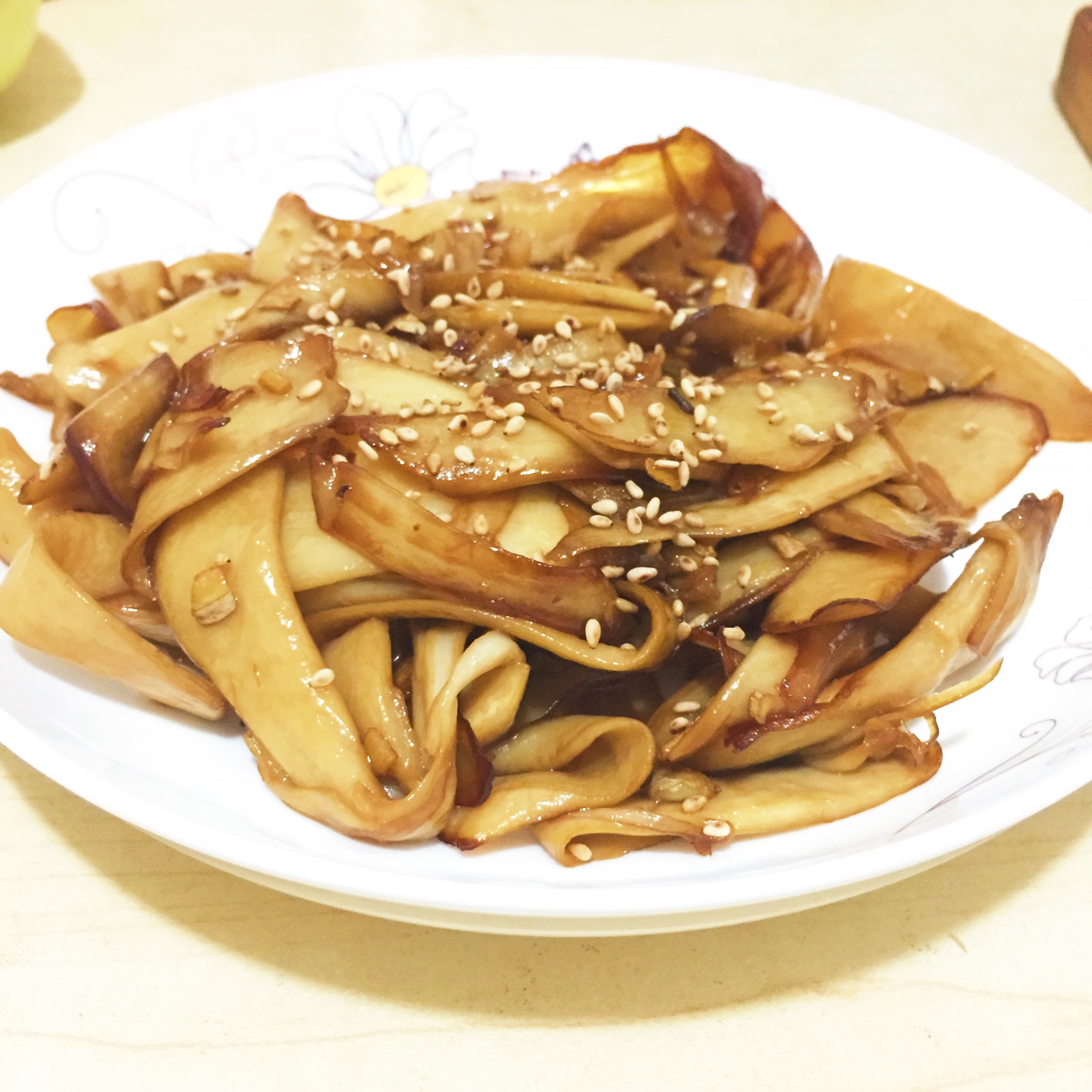 干煸杏鲍菇