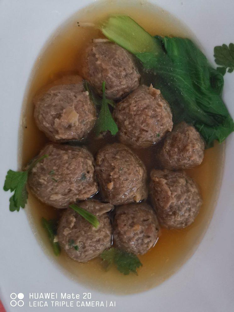 自制Q弹牛肉丸