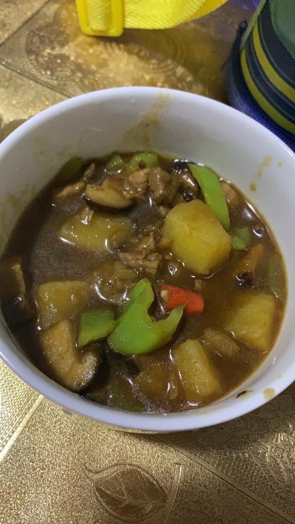 ㊙️香菇土豆肉沫拌饭❗️比外卖还好吃