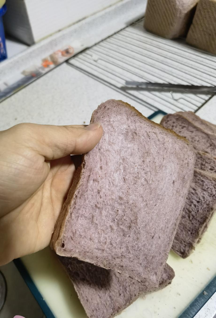 桑葚果酱吐司的做法