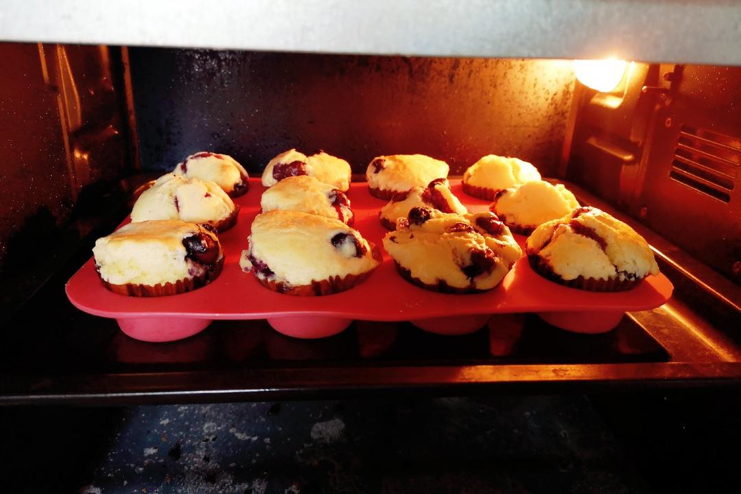 蓝莓玛芬蛋糕 Blueberry Muffin