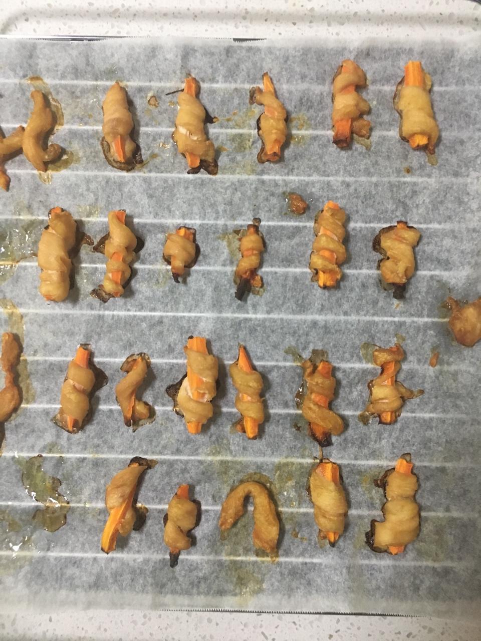 狗狗零食（鸡胸胡萝卜棒）