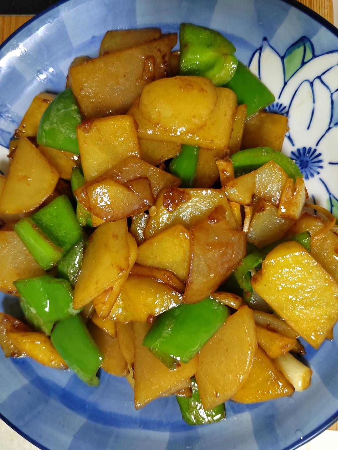 青椒土豆片