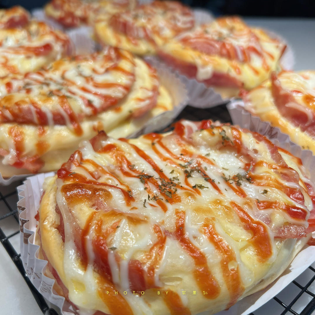 琐死这个万能台式面团，咸面包天花板培根芝士面包！