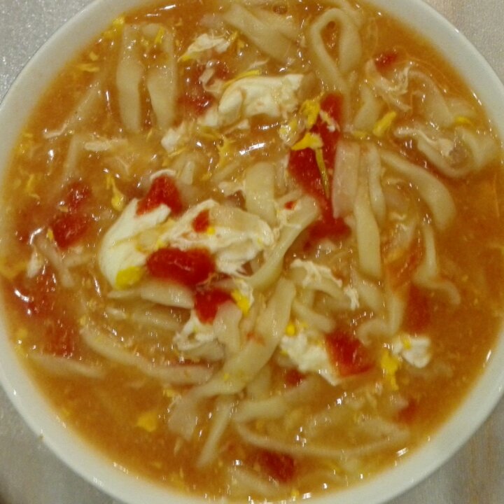 超级入味好吃的番茄鸡蛋面