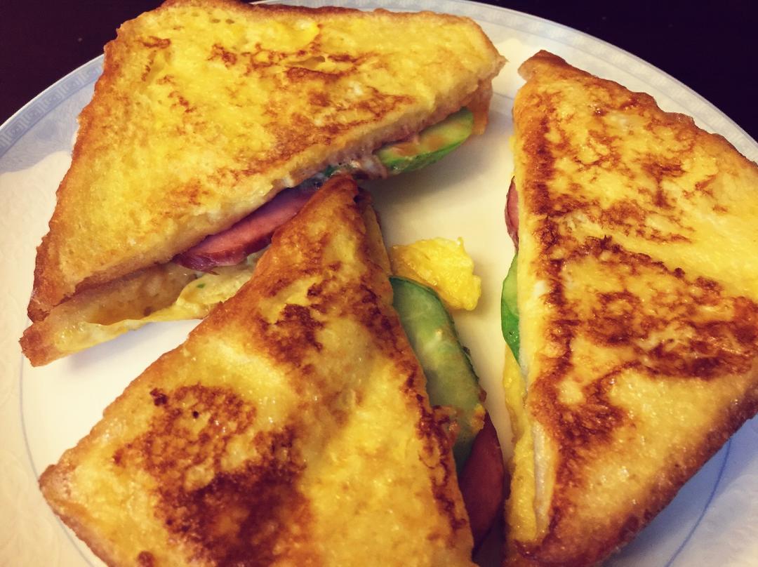 法式蛋煎三文治