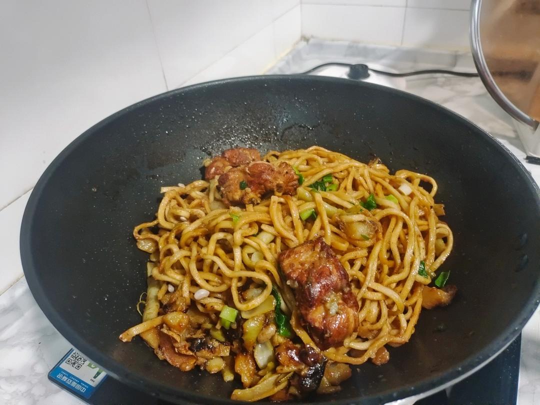 豆角焖面