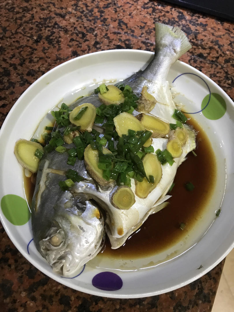 葱油鱼（不用蒸鱼豉油，各种鱼都可以）