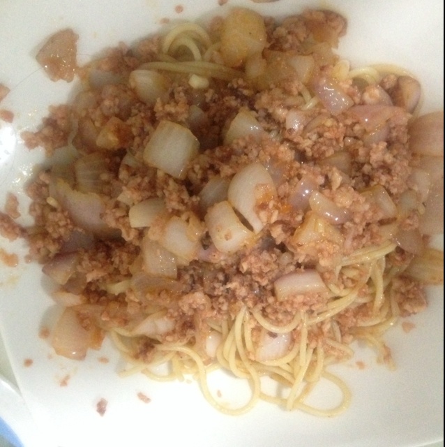 番茄肉酱意大利面