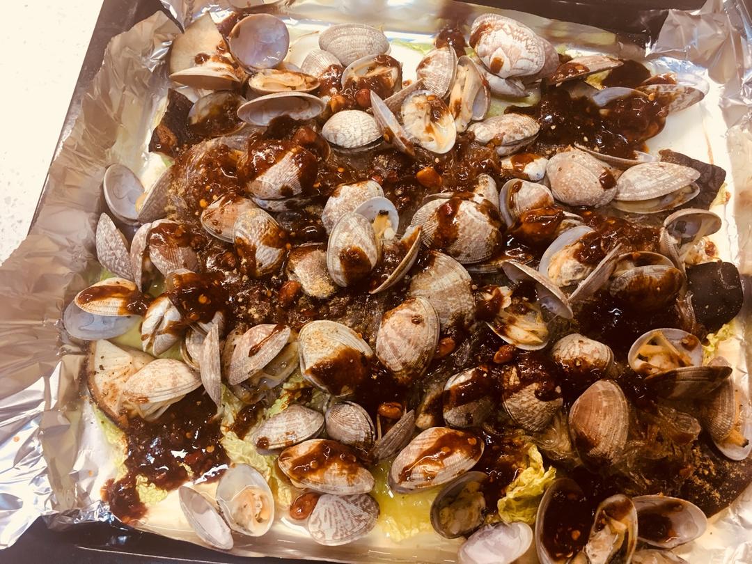 特色风味烤蛤蜊