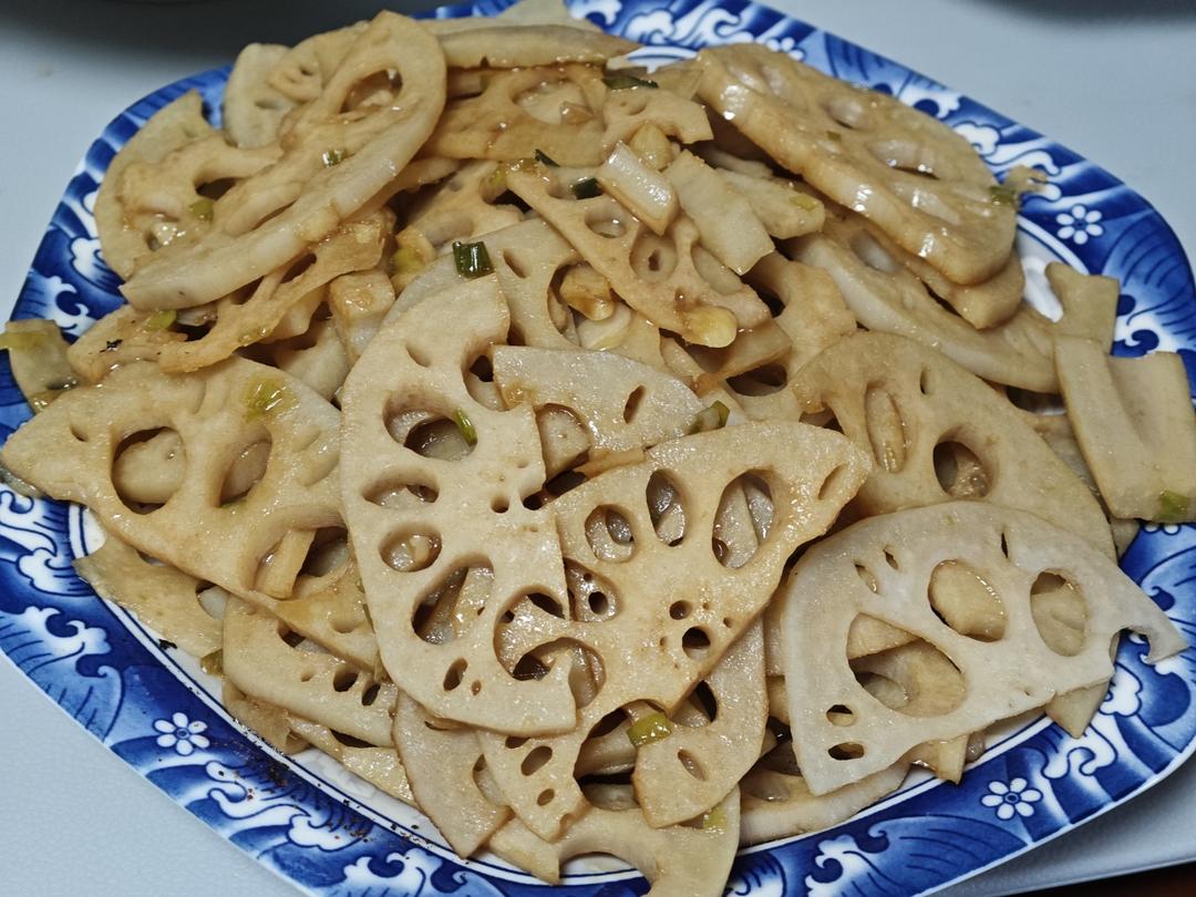 最简单味道惊艳的糖醋藕片
