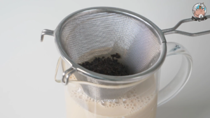 【HANSE】奶茶冰淇淋（附奶茶的超简单做法）的做法 步骤12