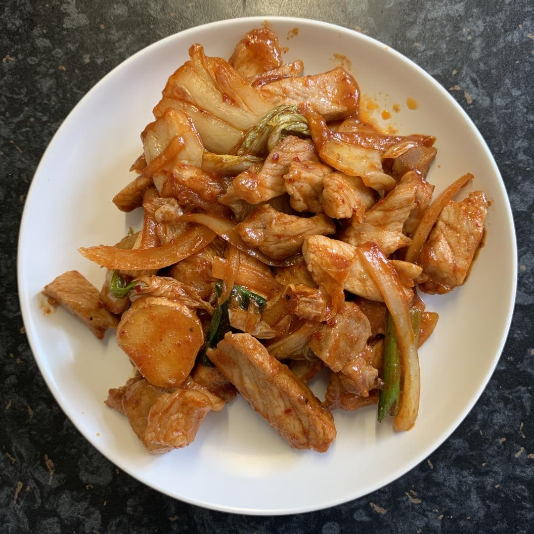 🔥爆好吃的韩式五花肉泡菜拌饭❗️