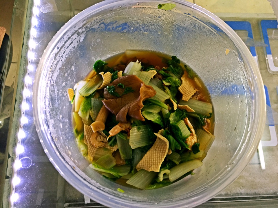 香菇小白菜