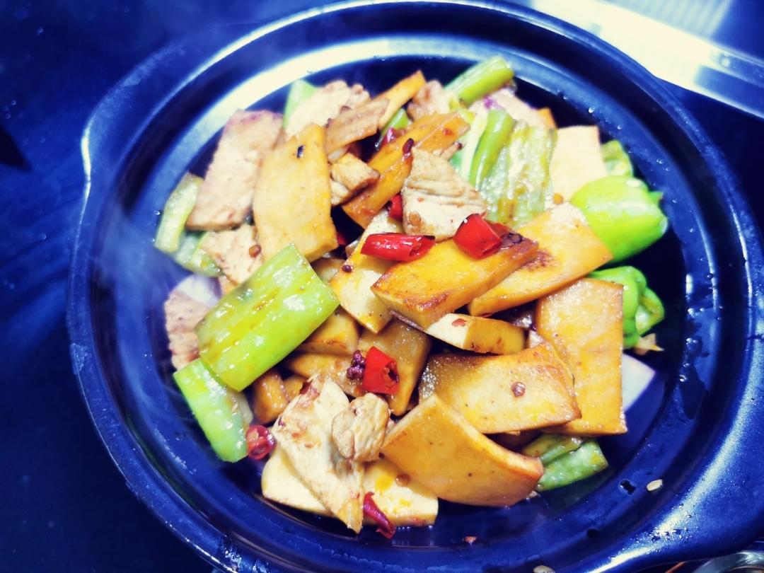 干锅千页豆腐
