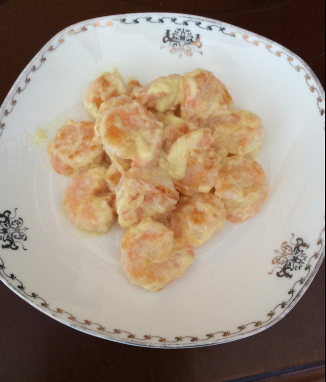 芥末美乃滋虾球