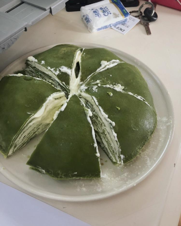 抹茶千层蛋糕