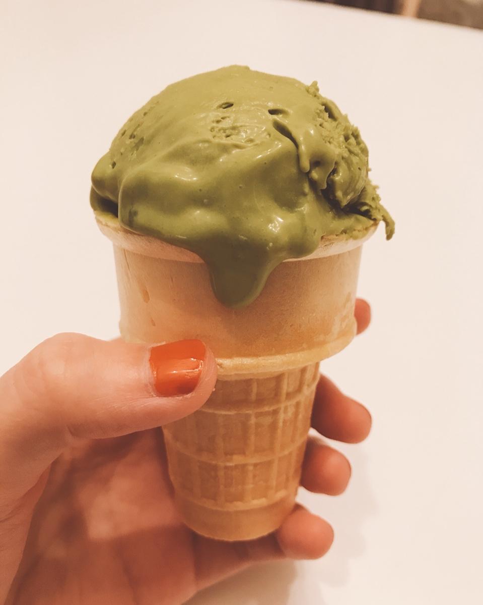 浓醇抹茶冰淇淋