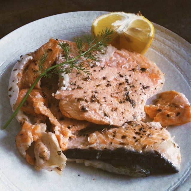 烤三文鱼头的最简法