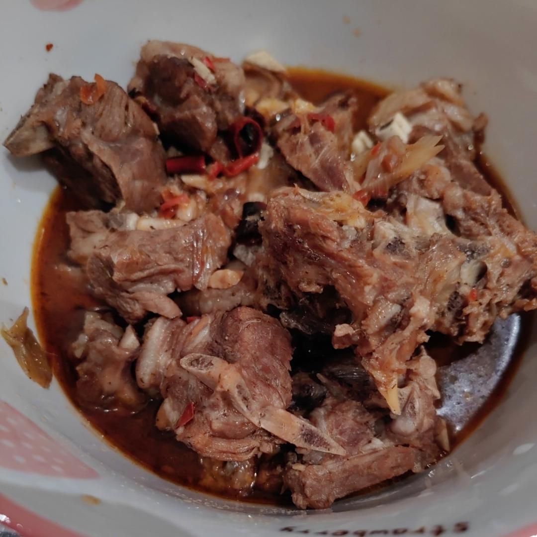 红烧羊蝎子（年夜饭）