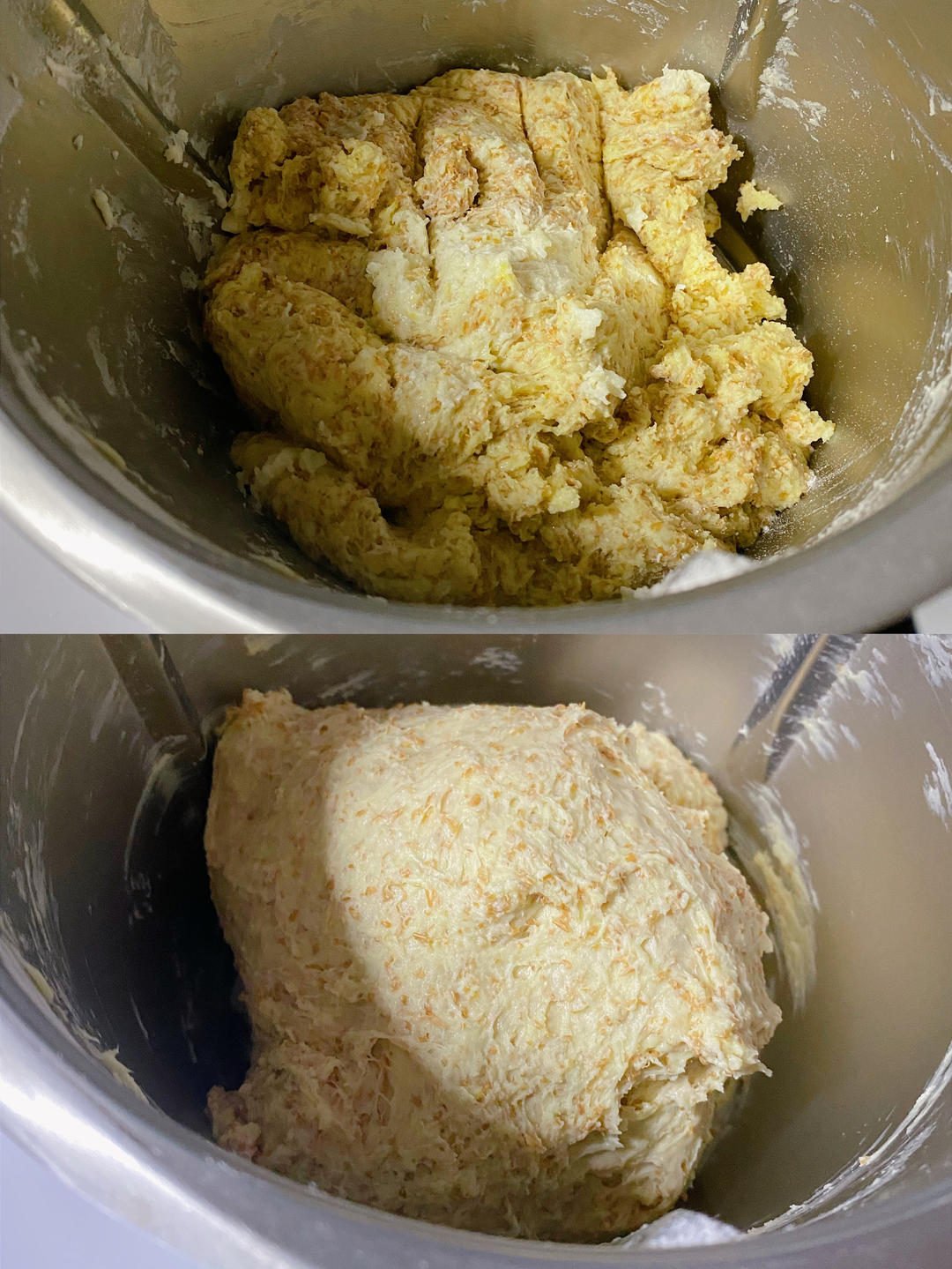 柔软的蜂蜜牛乳全麦吐司