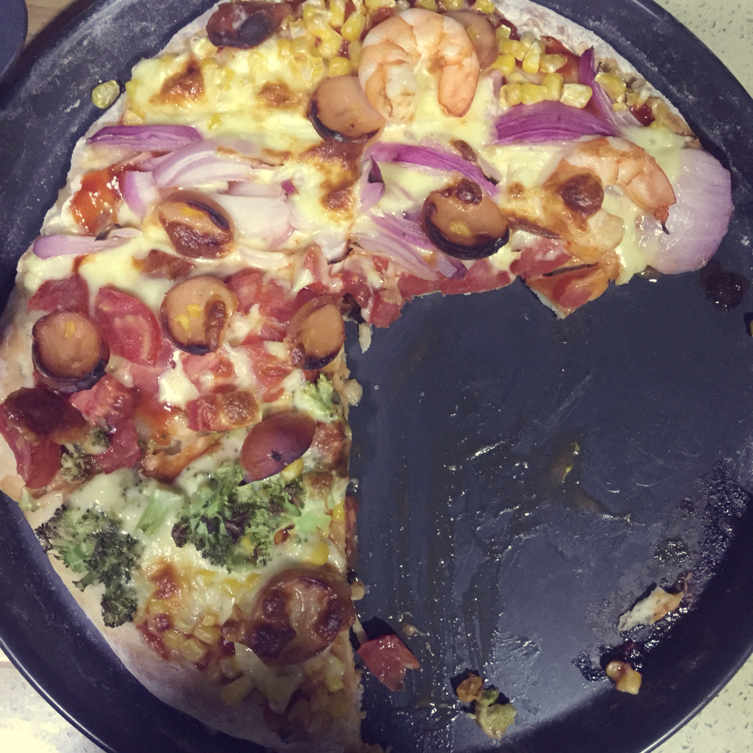 彩虹pizza