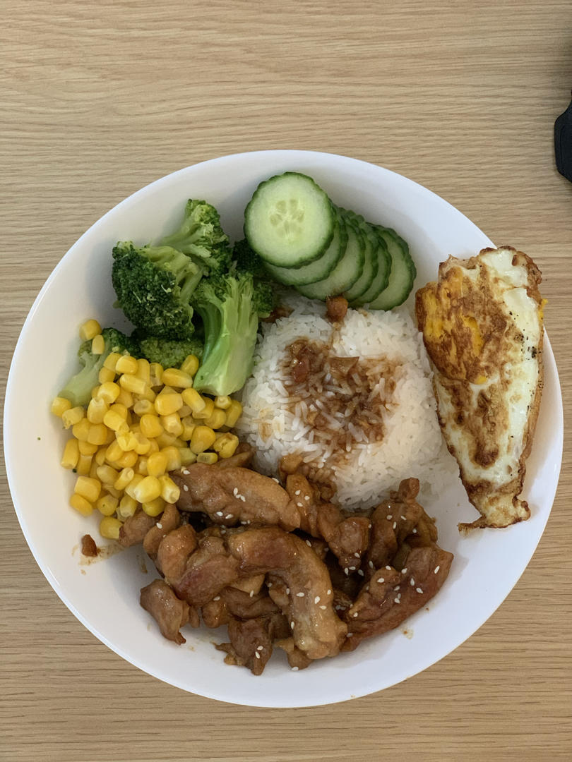 超美味的照烧鸡排饭