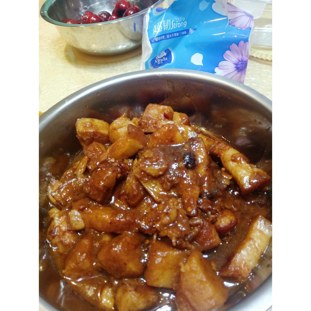 不焯水不放油的家常红烧肉