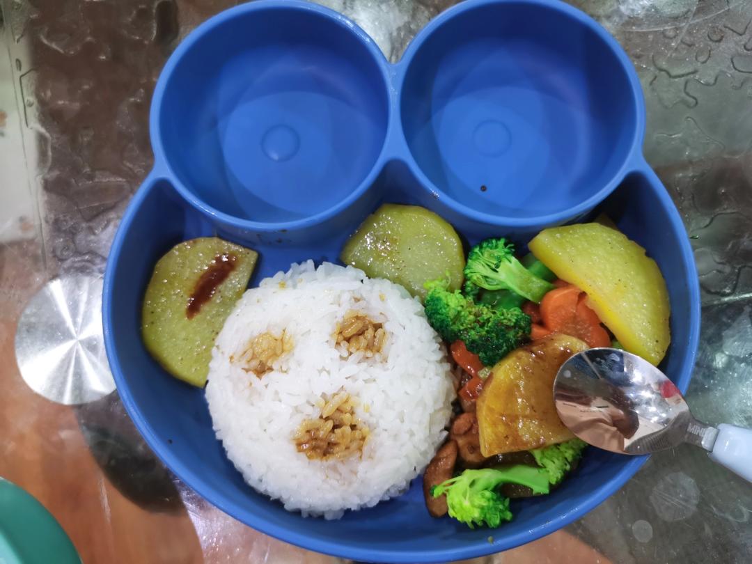 不放一滴油的照烧鸡腿饭