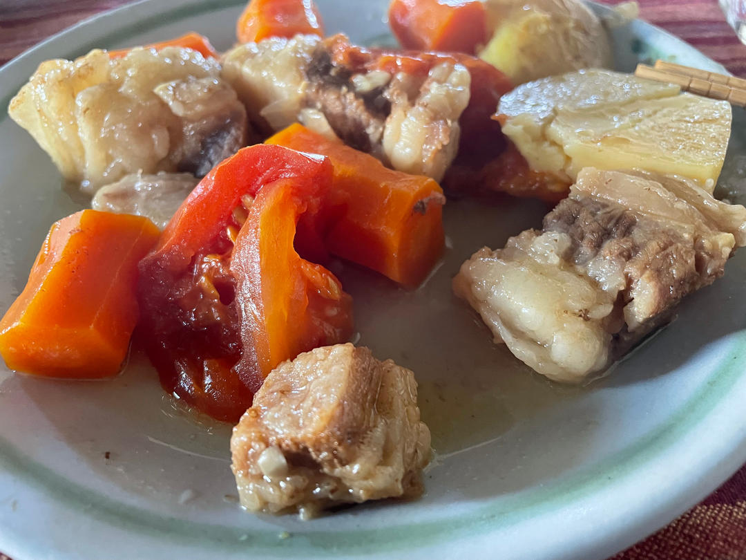 番茄土豆炖牛腩