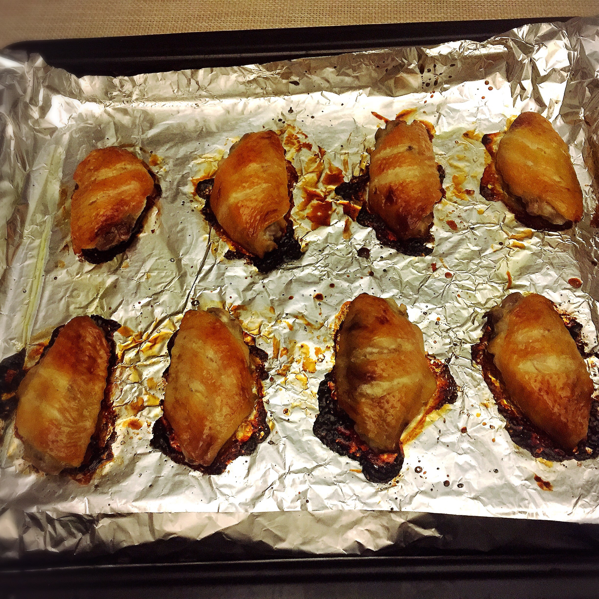 蜜汁鸡翅（烤箱版）