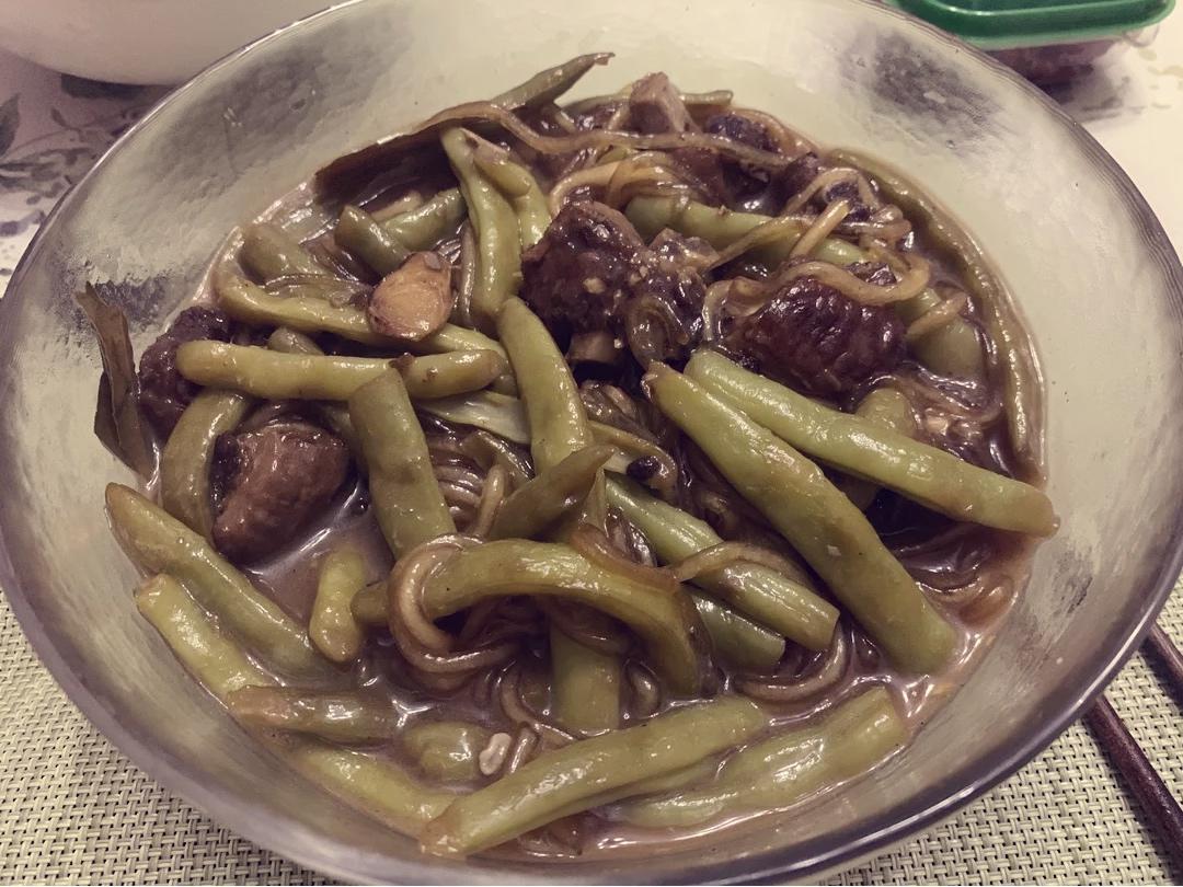 排骨炖豆角