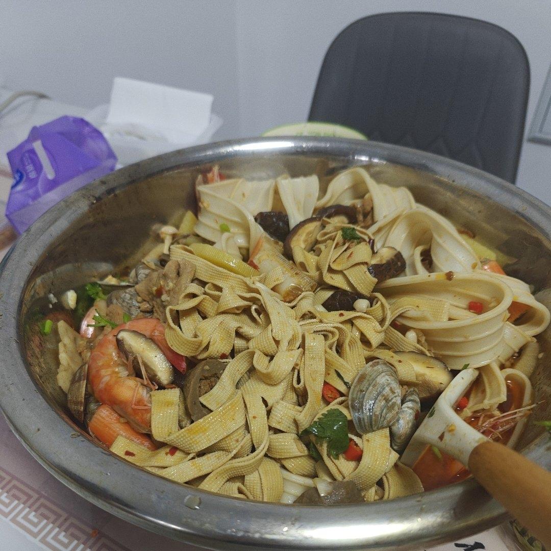 跟四川朋友学的水煮肉片 这也太香了！！