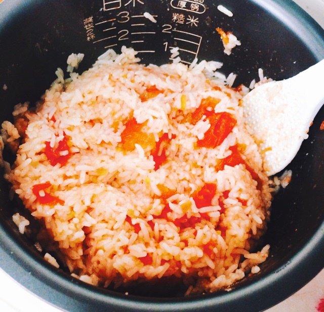 一整个西红柿饭~