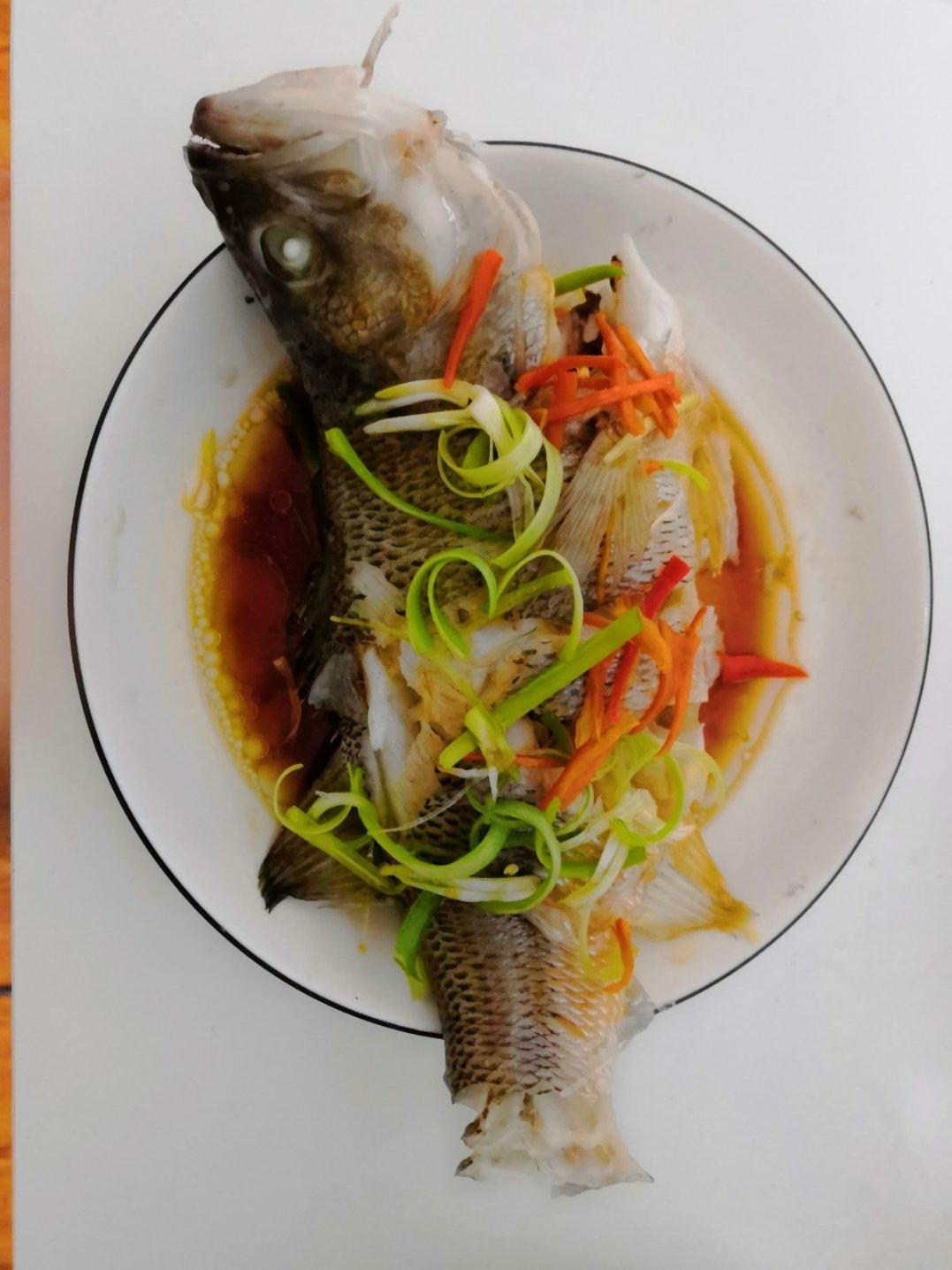 新手零失败的清蒸鲈鱼