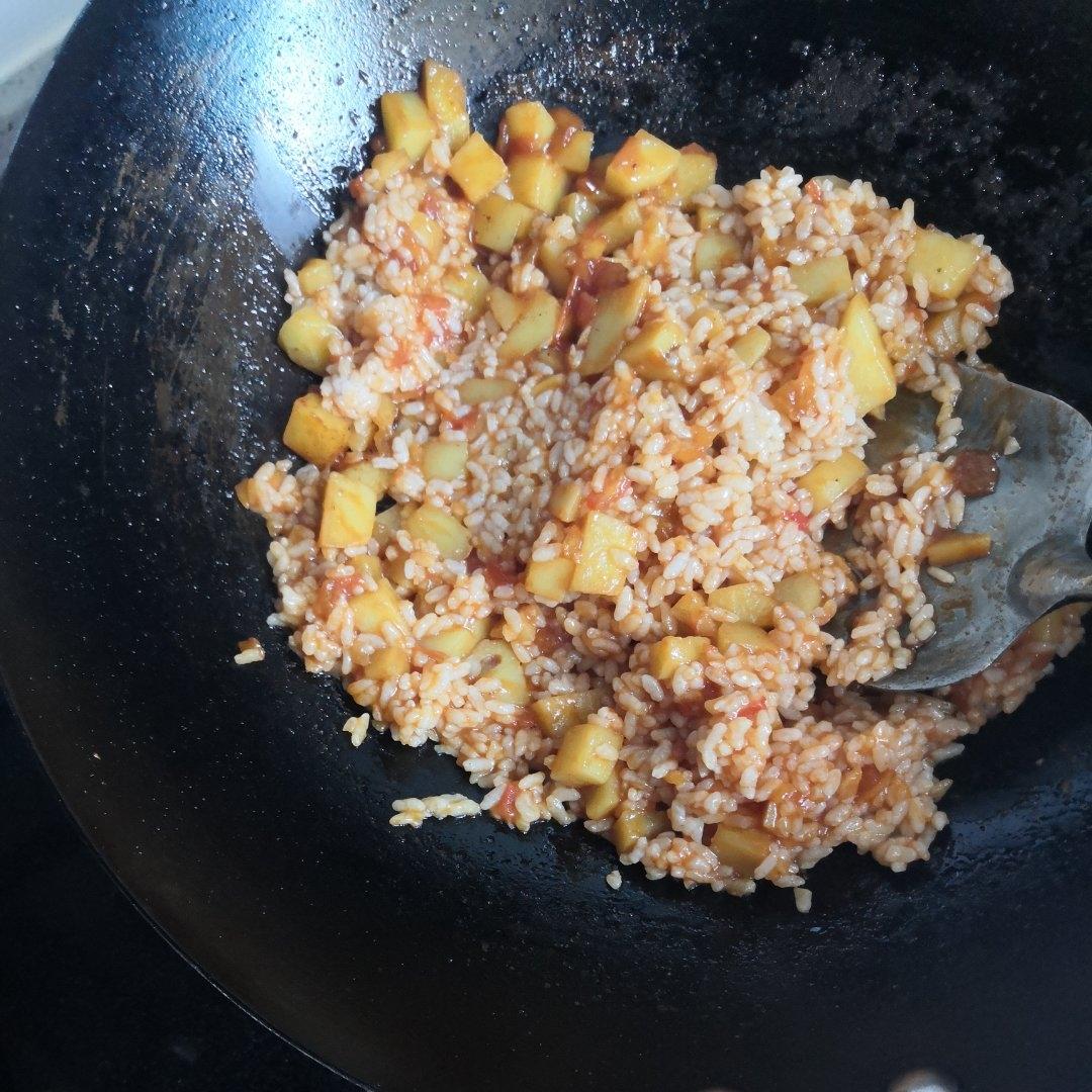 超级简单的西红柿烩饭