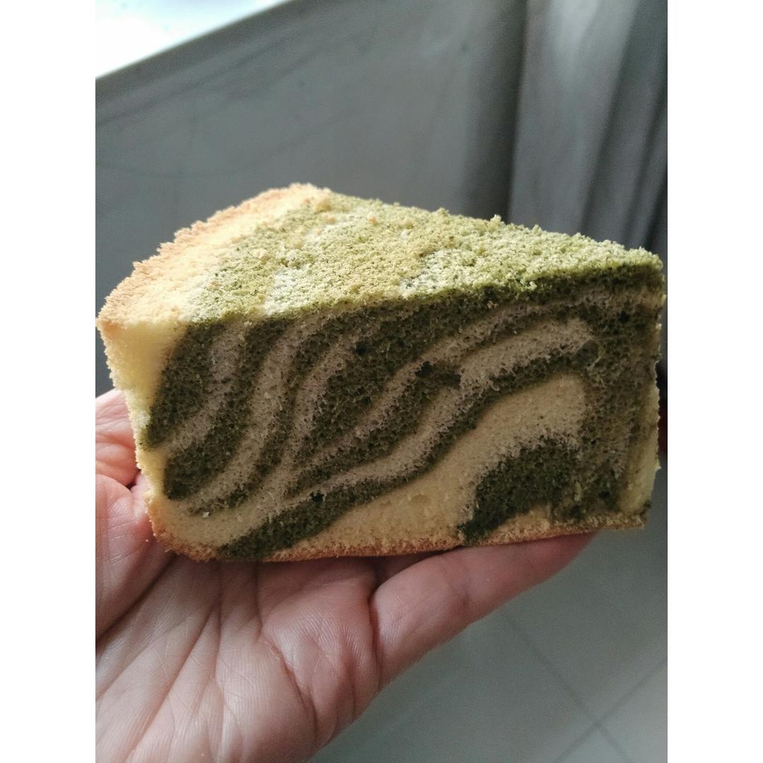 8寸斑马戚风蛋糕