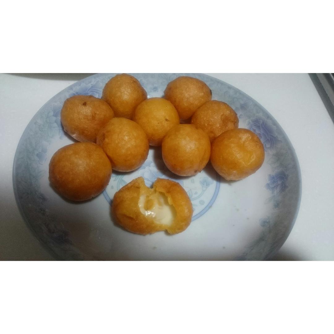 红薯系列——夹馅红薯丸子（奶酪）