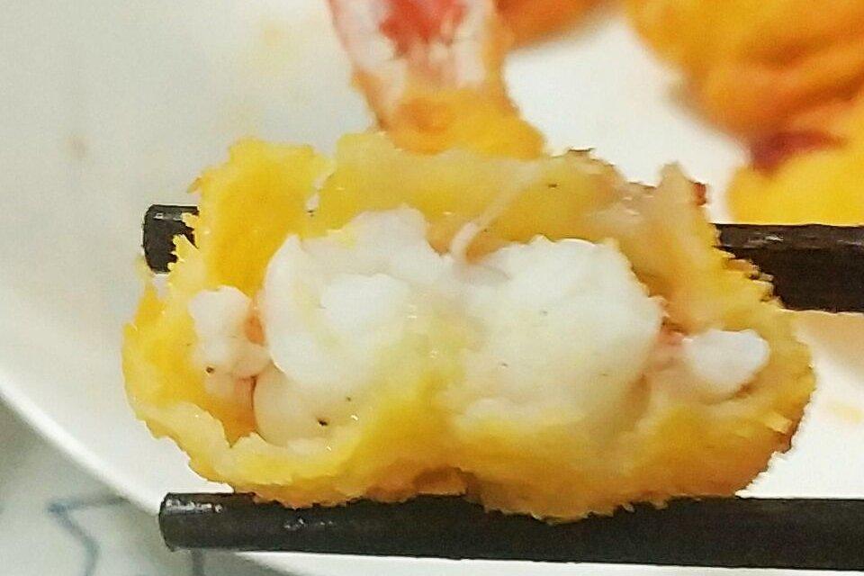 面包糠炸虾