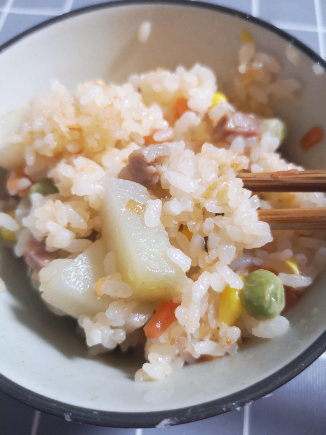 一颗番茄饭 简单的美味