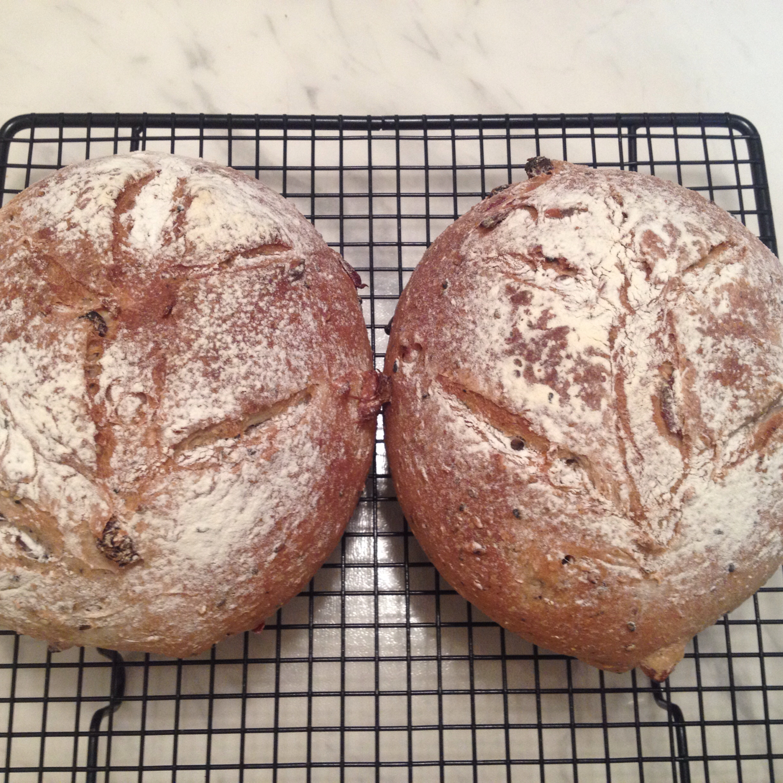 全麦核桃包～软欧包